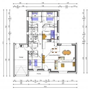 plan maison BONNIN RAVELEAU
